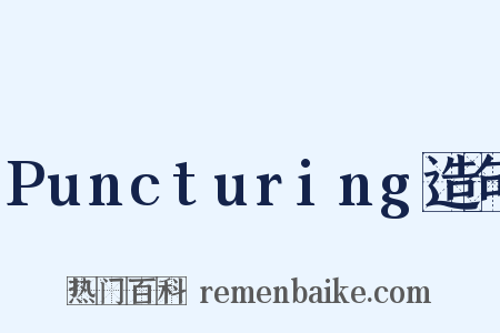 Puncturing造句是什么意思的图片